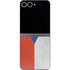 Czech Republic Flag Distressed Galaxy Z Flip6 Skin